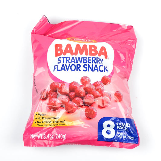 Bamba Strawberry Family Pack 240g