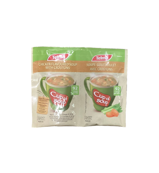 Cup of Soup Chicken Soup Mix with Croutons2x24g